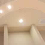 Detalle cielo y muro