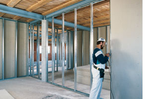 Tabique de estructura metálica (W11)