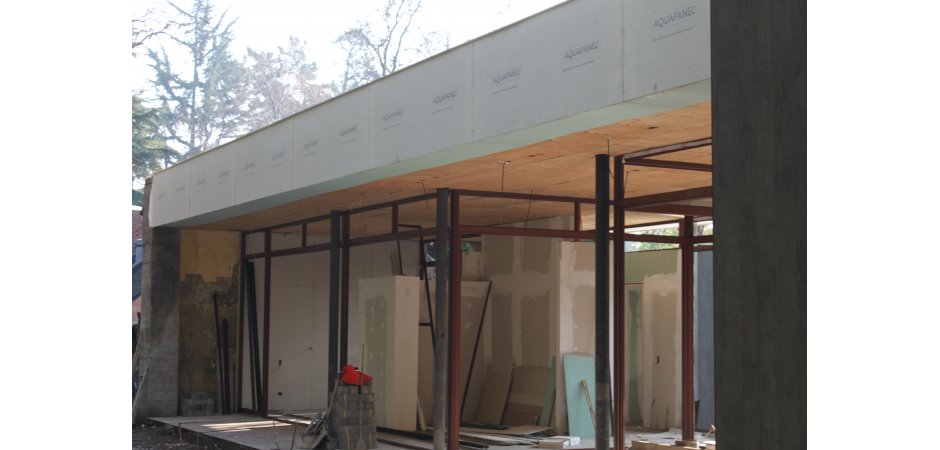 Instalación placa alero