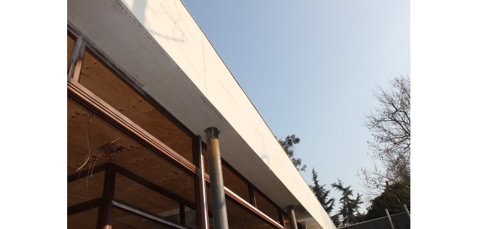 Instalación placa alero